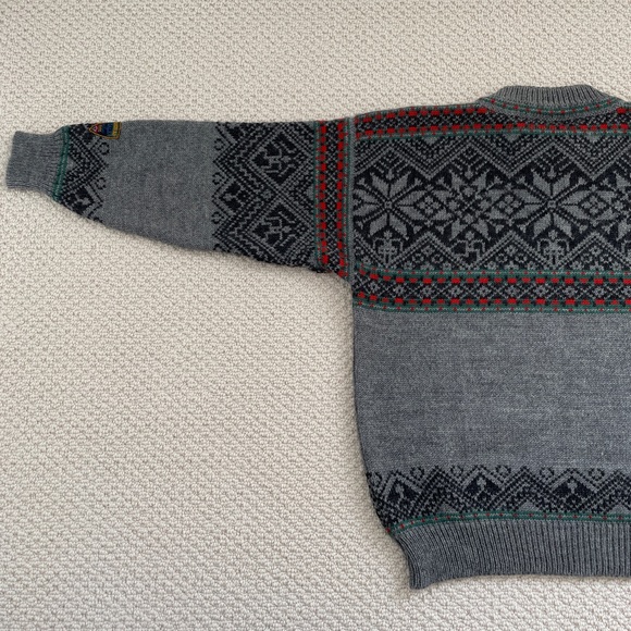 Dale of Norway 1995 Thunder Bay olympics 100% wool quarter zip - Picture 8 of 8